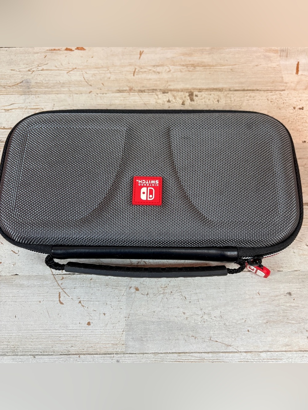 Nintendo Switch System Case - Light Grey System Case Nintendo Branded Zip Up